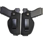 Тактический кобура для левой и правой руки для пистолета страйкбольной скрытой переноски кобуры с зажимом для ремня Регулируемая универсальная кобура Сумка Чехол