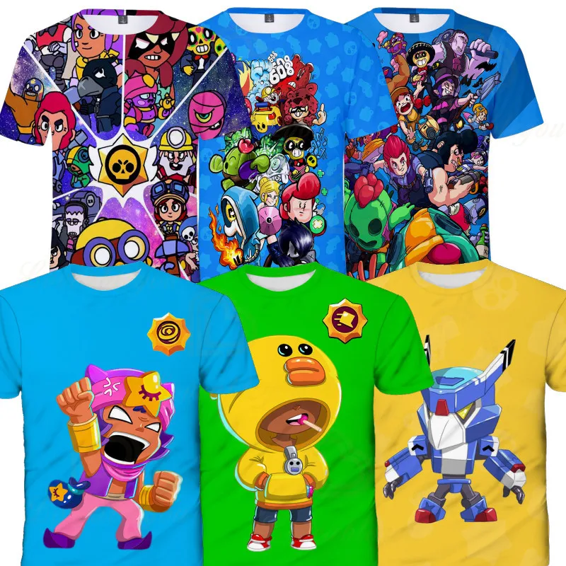 Милая детская одежда Детская футболка 3d для игры в стрельбу рубашка подростков