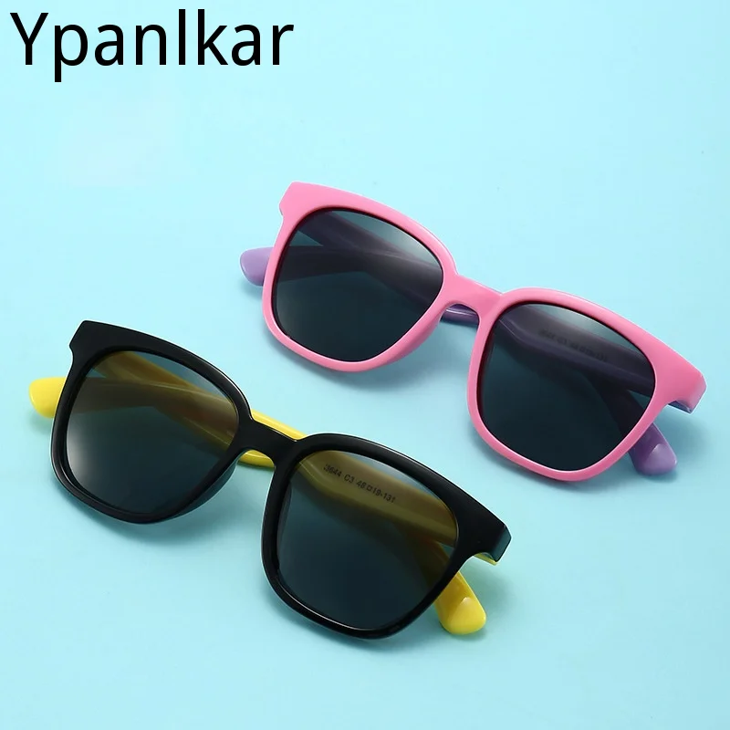 

2021 New Silicone Children's Sunglasses Fashion Anti Ultraviolet Polarizing Baby Sunglasses