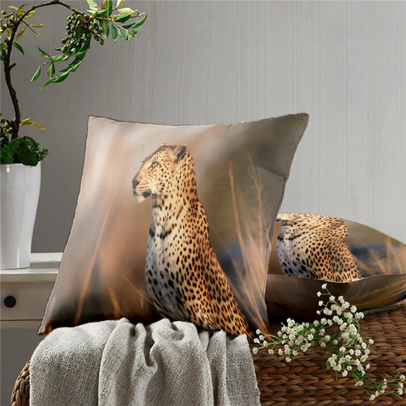 

Подушка леопардовой расцветки чехол для дивана, наволочка с модным принтом, наволочка для дивана, стула, наволочка для кровати, украшение для дома