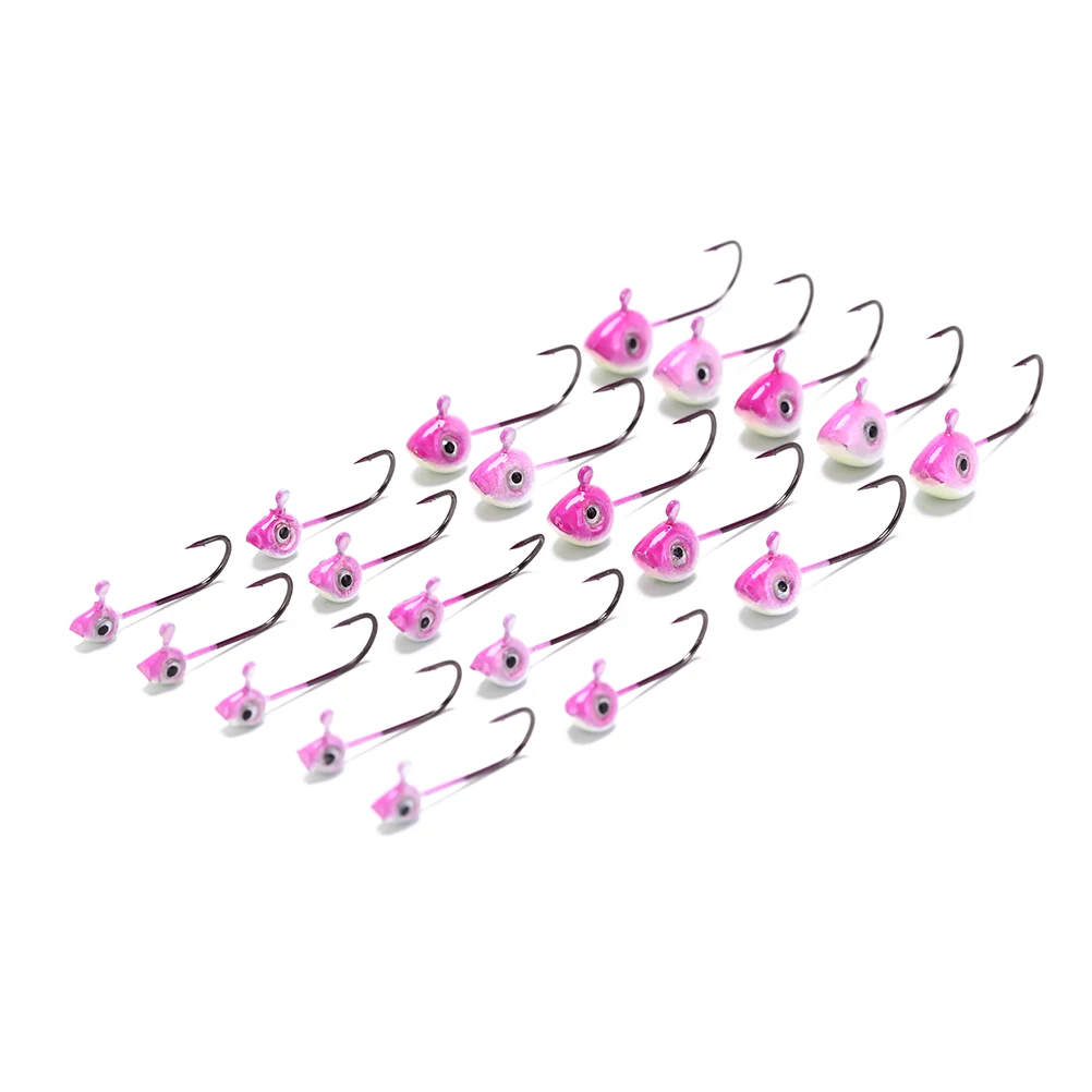 

0.5g /1g/2g/3g 5Pcs/lot Mini Hooks Fishing Jig Head Hook Lure Simulation Bait Fishhook Barbed Single Hook