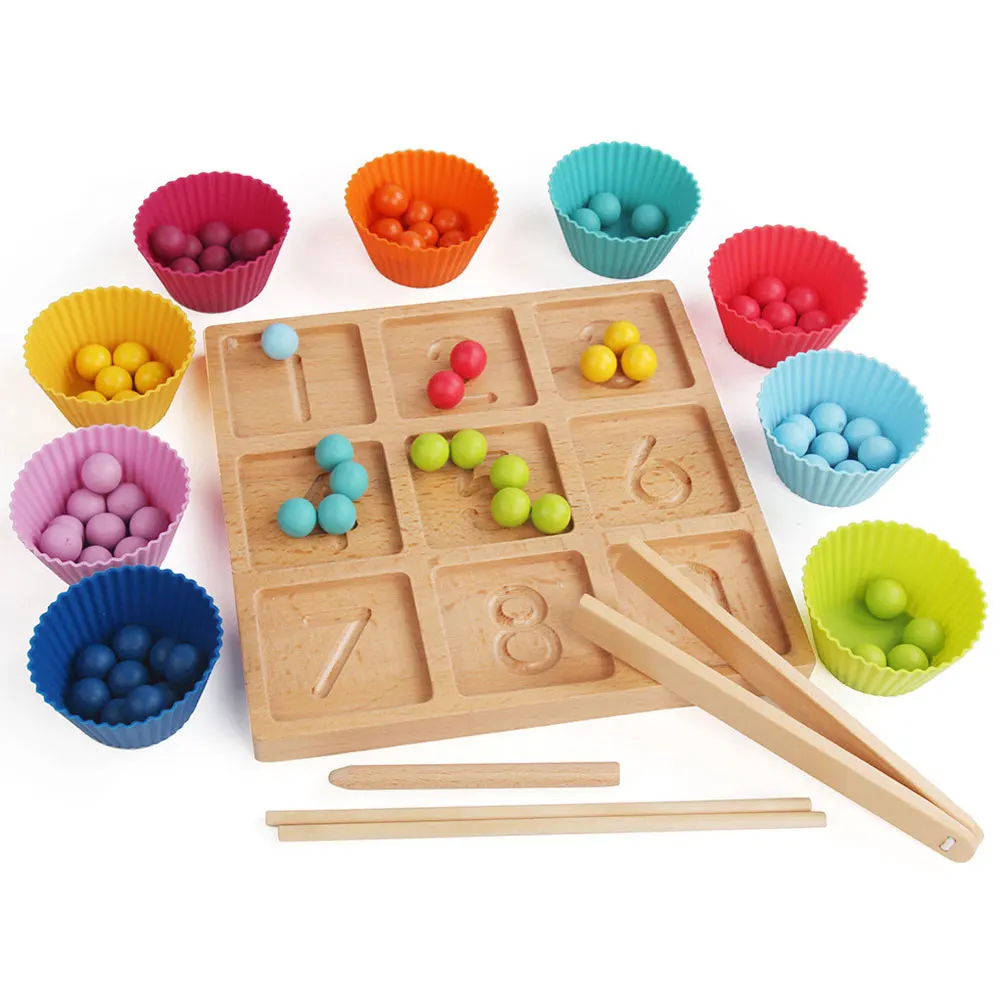 

Деревянные игрушки для детей, Монтессори, строительная доска, детские игрушки 3 года, Монтессори для раннего развития детей, дошкольное обра...