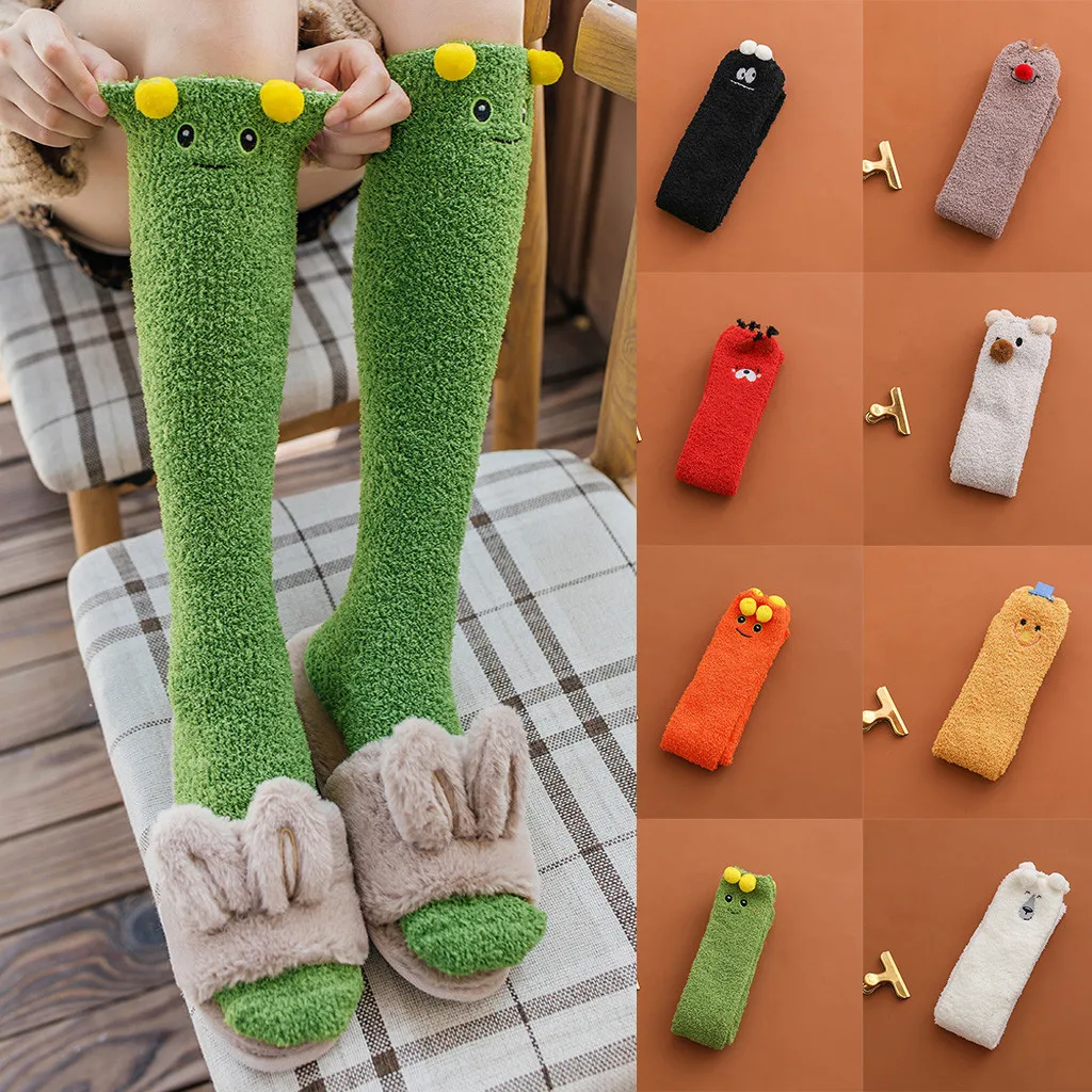 

Женские чулки, теплые чулки до бедра, Высокие гольфы, Длинные хлопковые чулки «medias», сексуальные чулки