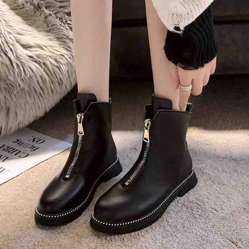 2019 г. Новая повседневная женская обувь популярные осенне зимние сапоги трубы