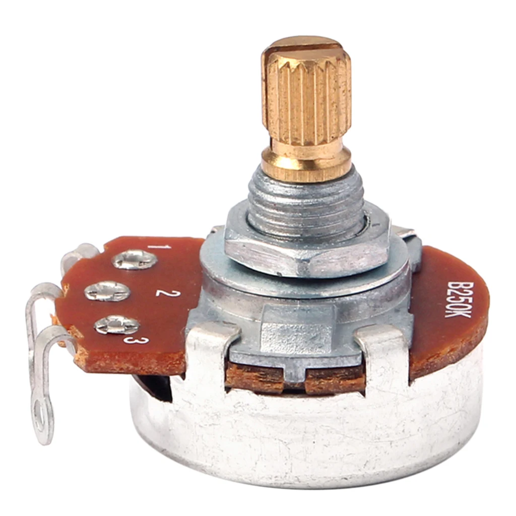 

5 Pack B250K Push Pull Switch Guitar Pot B250K Potentiometers for Audio