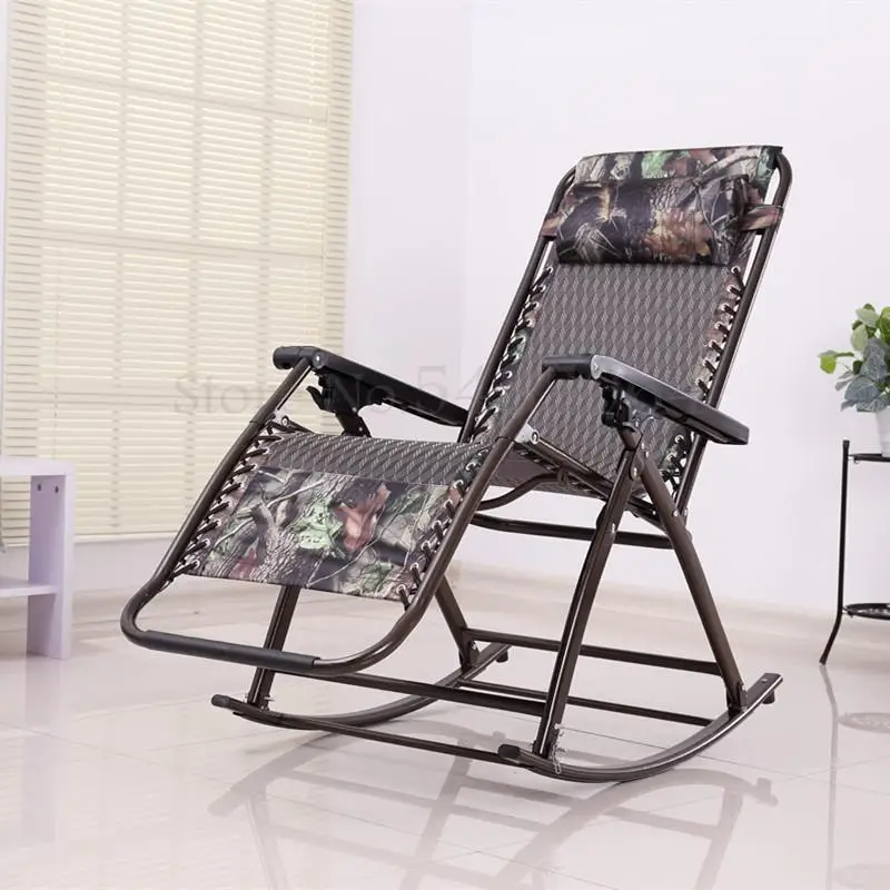 Кресло качалка для пожилых людей складное кресло сна домашнее беременных женщин