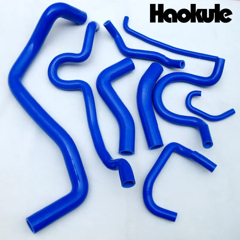 

performance Silicone Radiator Hose Coolant Hose Kit For VW Bora / Golf MK4 GTI 1.8T 1998-2004 blue