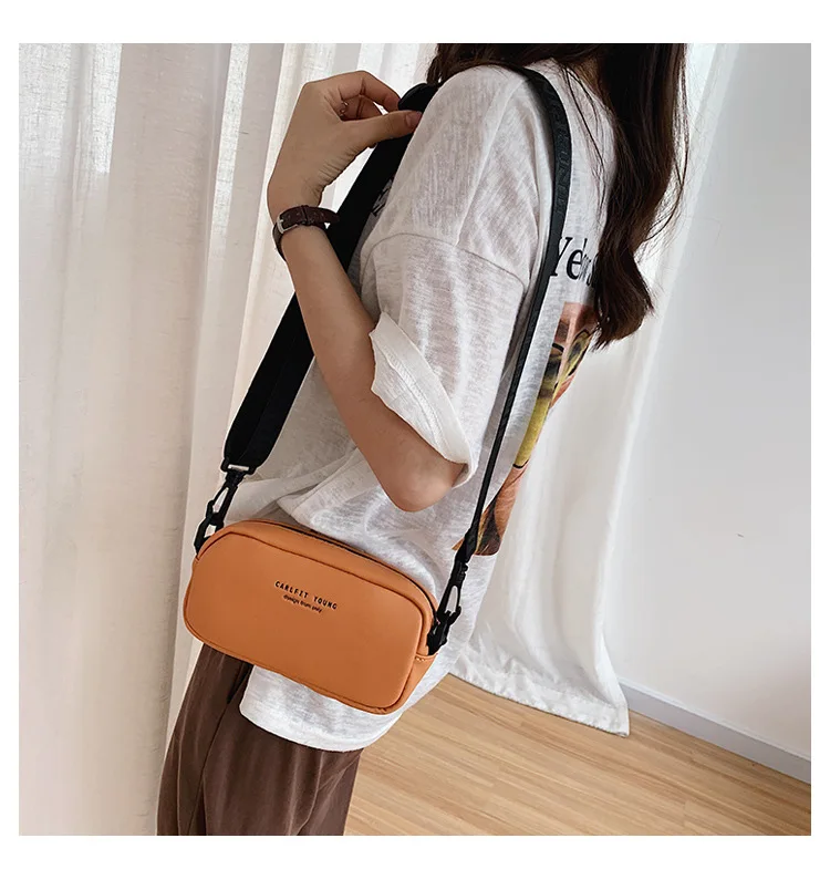 JIULIN летняя Новинка 2019 популярная простая широкополосная сумка через плечо