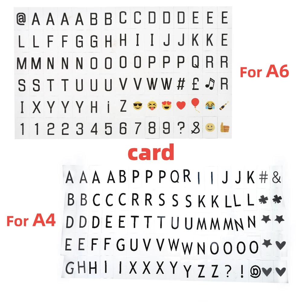 Aimkeeg, A4, A6, размер, светодиодный, комбинированный, Ночной светильник, коробка, USB, AA, батарея, сделай сам, буквы, украшение для открыток, лампа, доска для сообщений, светильник, коробка