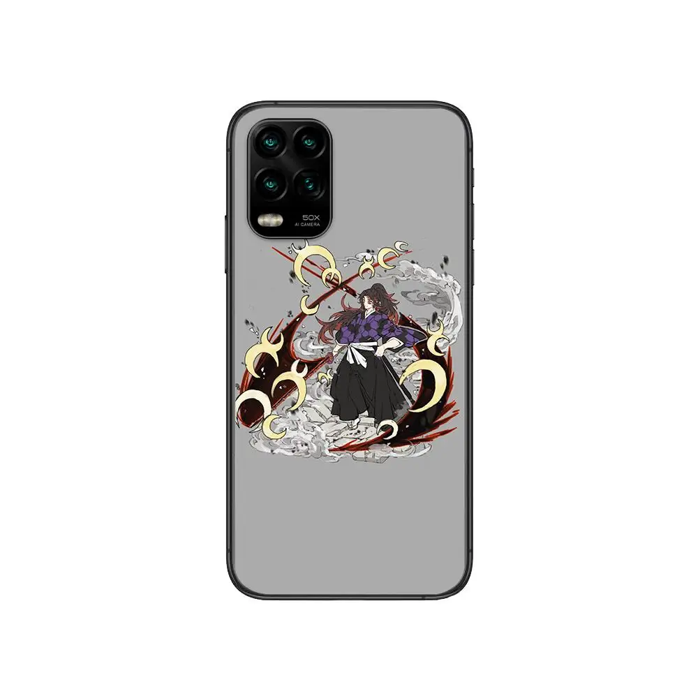 

Case D-Demon Slayer Phone Case For XiaoMi Redmi 11lite ultra 9 8A 7A 6 A Pro T 5G K40 Anime Black Cover Silicone Back Pret