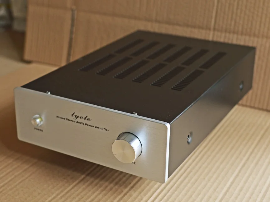 

Hifi DIY PSU Box Professional Audio Preamp Amplifier Housing DIY Power Amp Chassis New Drills Enclosure W230 H80 D350