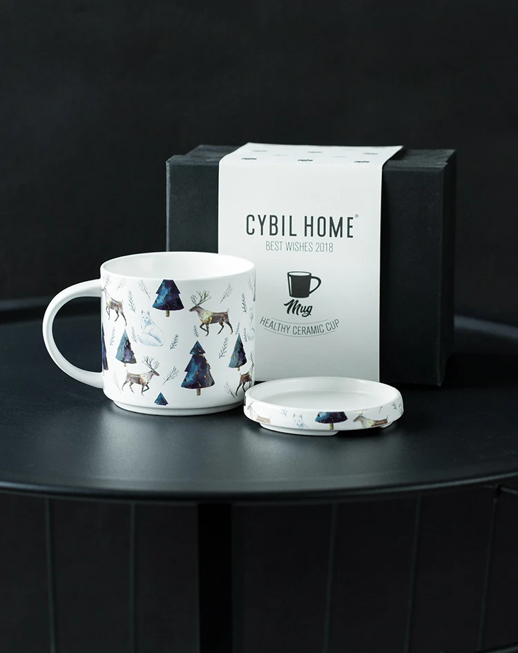 Керамическая кружка Рождественская Новинка креативные кружки для кофе/молока с