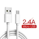 Кабель Micro Usb, 1 м, для Huawei Honor 8x Max 9 Lite P Smart Plus 7C Sony Xperia