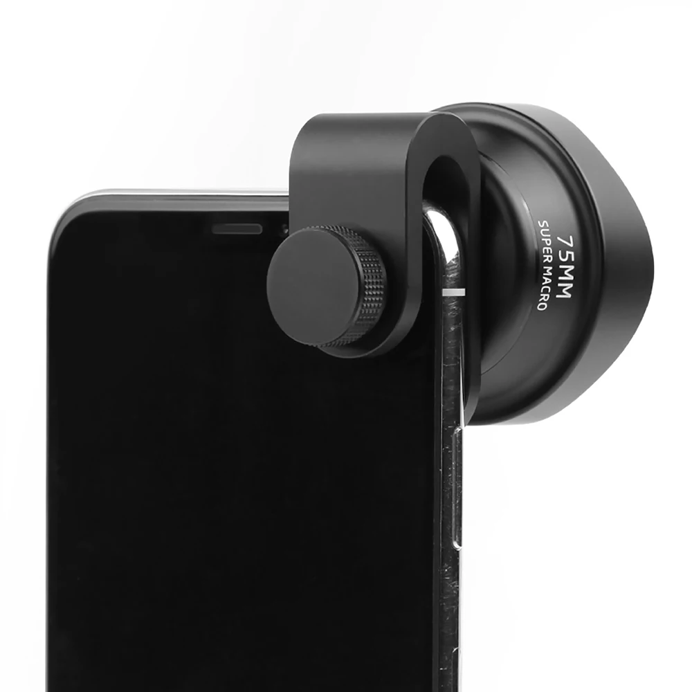 Макрообъектив Ulanzi 75 мм HD без искажений эффект DSLR зажим для iPhone 11 Samsung Huawei Xiaomi