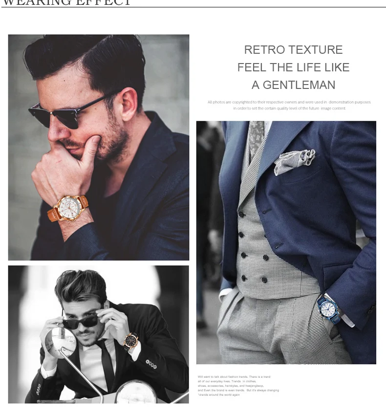 reloj hombre OCHSTIN Rose Gold Luxury watch Automatic Calendar business men watch in Casual sport leather band quartz watch men