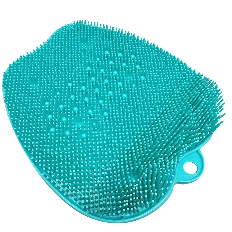 Недавно скребок для ног Массажный коврик душа щетка стоп нежной глубокой чистки
