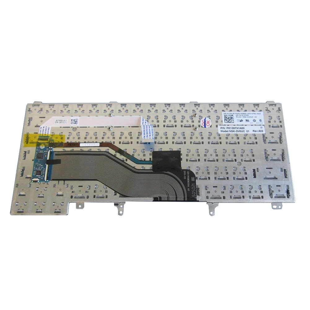 Новое поступление US клавиатура для ноутбука версии Dell Latitude E6320 E6230 E5420 E6330 E6440 E6430 |