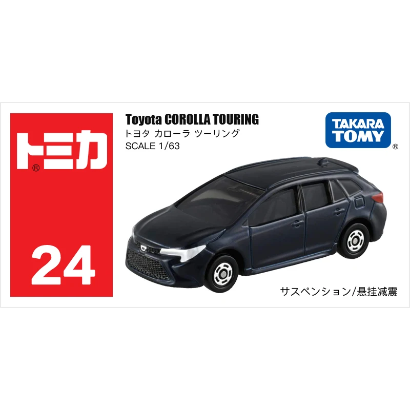 

Модель автомобиля TOMY 1:63 Toyota Carolla Touring № 24
