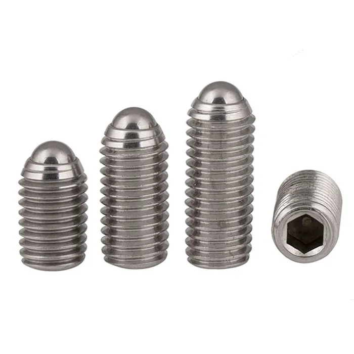 Нержавеющая сталь Шестигранная розетка пружинный набор плунжеров с шариком винт