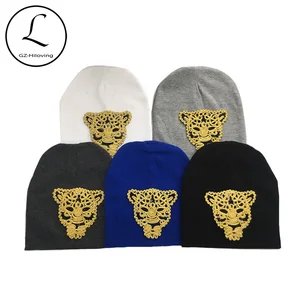 Шапка для малышей, черная шапка для младенцев, девочек, мальчиков, тигровые хлопковые шапки, шапочки на весну, осень, шапка с блестками, детская теплая крутая зимняя шапка