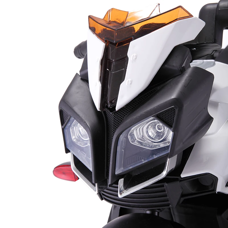 Дети катаются на крутом электрическом мотоцикле игрушки для вождения автомобиля