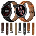 Ремешок для часов Garmin Vivoactive 4, кожаный ремешок для часов