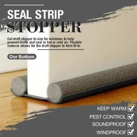 door bottom seal strip stopper for sound dust proof blocker under door draft stopper home bedroom guard noise odor reduction