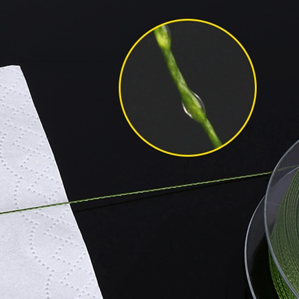 8-жильная Тонущая плетеная рыболовная леска 100 м сверхпрочная многонитевая