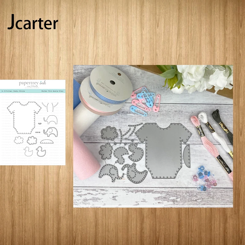 

New Metal Cutting Dies Clothes Baby Elephant Duck Craft Handmade Knife Mould Blade Punch Stencils Dies Cut Scrapbooking Model