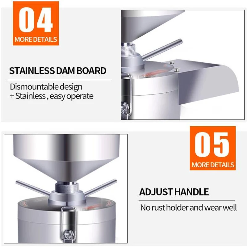 Коммерческая Машина Для Производства соевого молока 110 В 220 машина для разделения