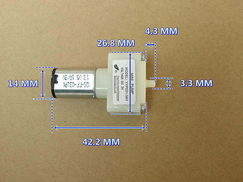 Воздушный насос DC3V 0.23A микродавления полевой кислородный для рыбы аэратор USB