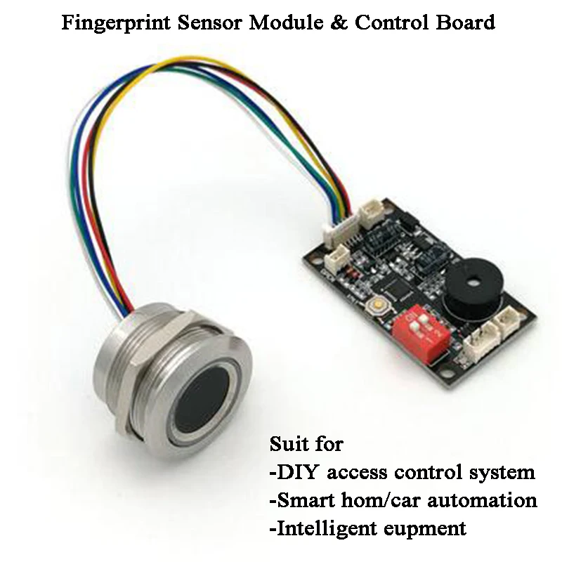 

Панель управления емкостным отпечатком пальца, 5 в постоянного тока, 120 пользователей, умный электрический замок «сделай сам», блокировка ящика шкафа, автоматизация домашней карты