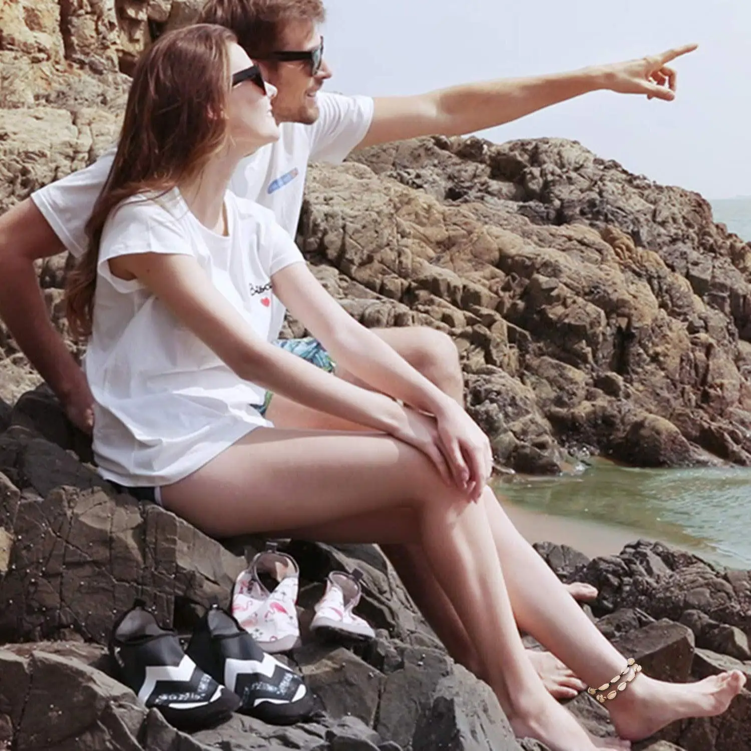 Самый продаваемый товар в 2019: браслет стиле ретро с моллюсками сердечками на