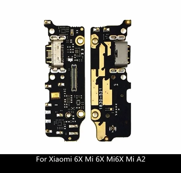 USB разъем для док станции Xiaomi 6X Mi Mi6X A2 плата зарядного устройства PCB гибкий кабель