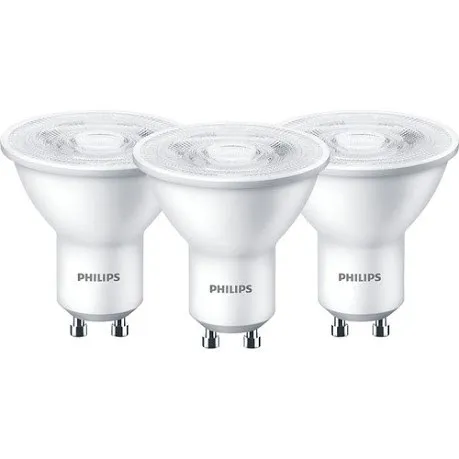 Philips 4 7 50 Вт эфирные светодиодные лампы Gu10 2700K желтый светильник 10 шт.|Светодиодные