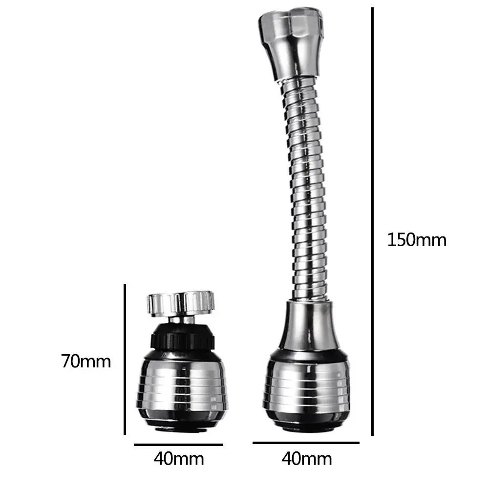 

360 Degree Rotation Faucet Extenders Household Water Saving Tap Aerator Diffuser Bubbler Bathroom Shower Head Filter