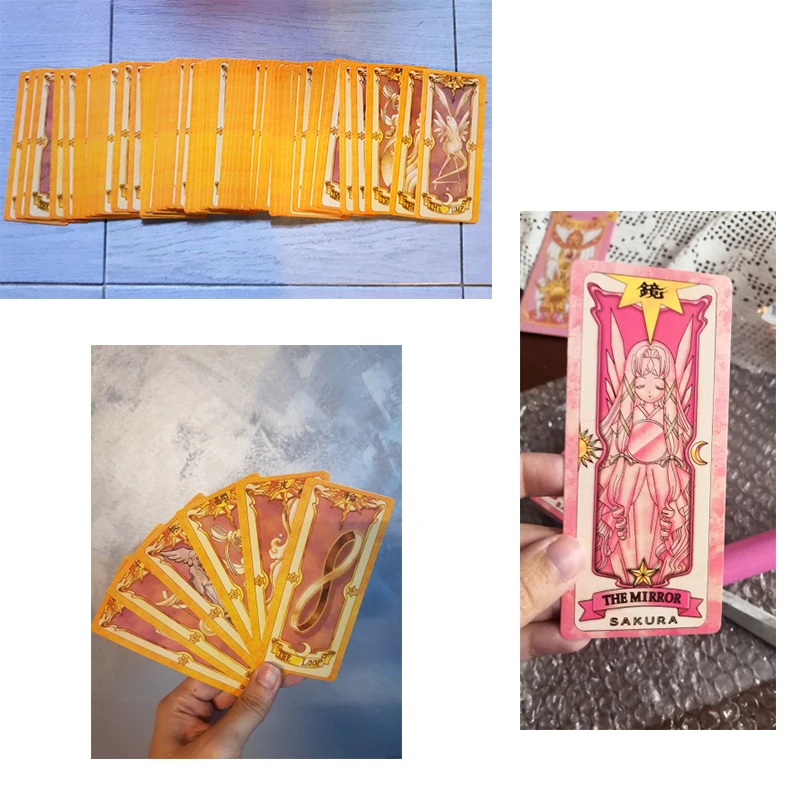 Карточка для косплея Sakura Clow Card KINOMOTO SAKURA карты с Сакурой 1 комплект | Тематическая