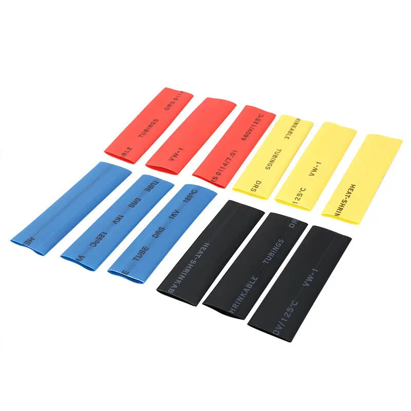

400X Heat Shrink Tubing Insulation Shrinkable Tube 2:1 Wire Cable Sleeve Kit Hot