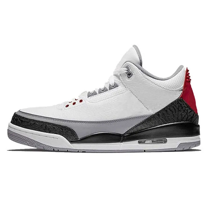 

2021 new retro 3 men black basketball shoes 3m sports shoe designer trainers sneaker sports shoes