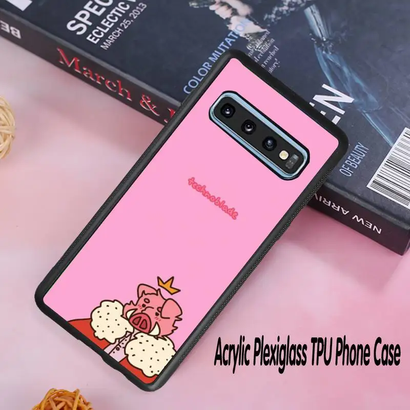 

Dream Smp Phone Case Acrylic Plexiglass TPU For Samsung Galaxy S8 S9 S10 s10e S20 PLUS ULTRA S6edge