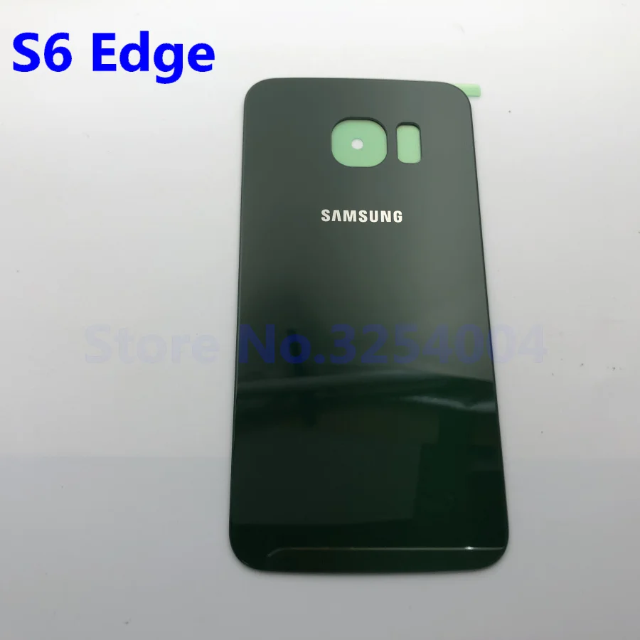 Заднее стекло для samsung Galaxy S6 Edge G925 G925F G925P G925A G9250 запасная задняя крышка для корпуса