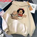 Толстовка Mafalda мужская с принтом в стиле гранж y2k, 2021