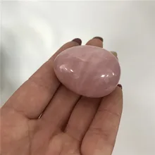 Wholesale Price Natural Rose Quartz Egg Stone Reiki Healing Crystal Eggs For Women Body Health Beaut