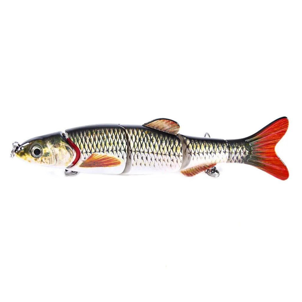 2PC15. 5 см тонущие рыболовные приманки наживки блесна Swimbait сегмент жесткий
