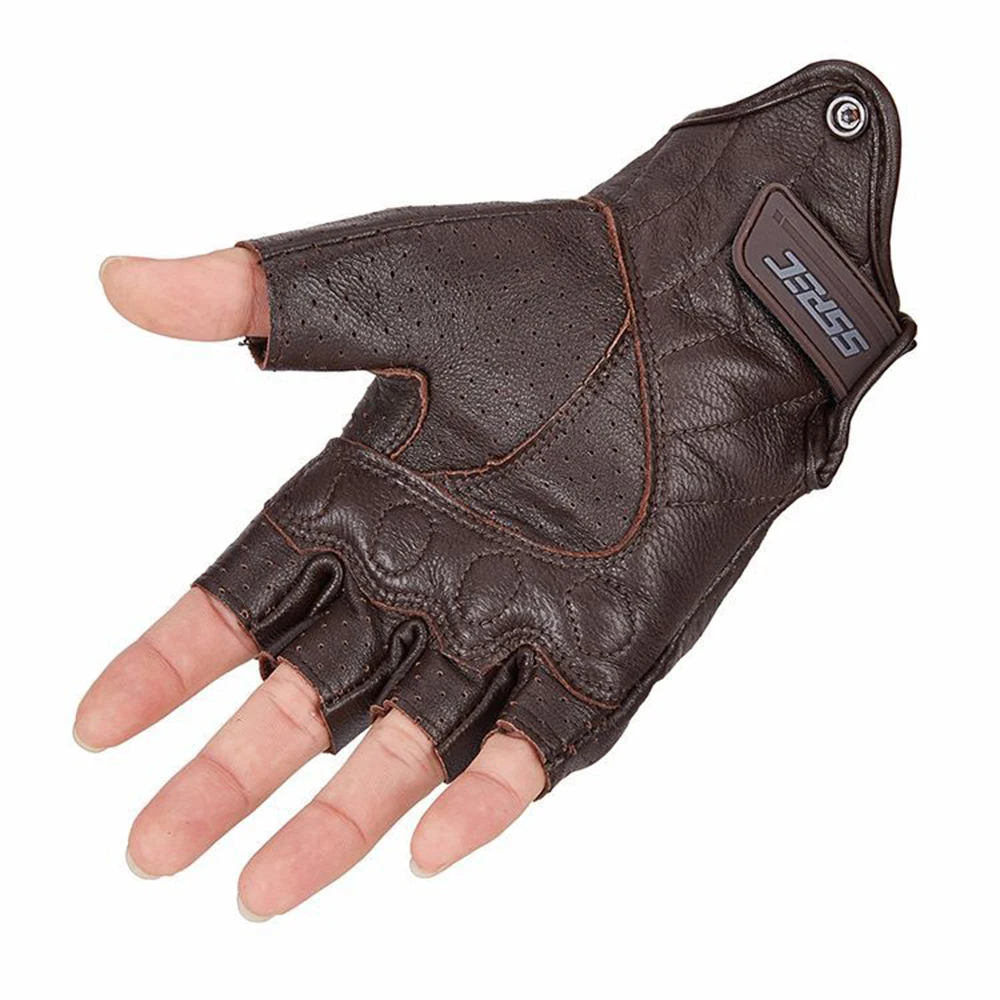 SSPEC Перчатки для мотоциклистов с полупальцами Дышащие Gant Moto Guantes износостойкие