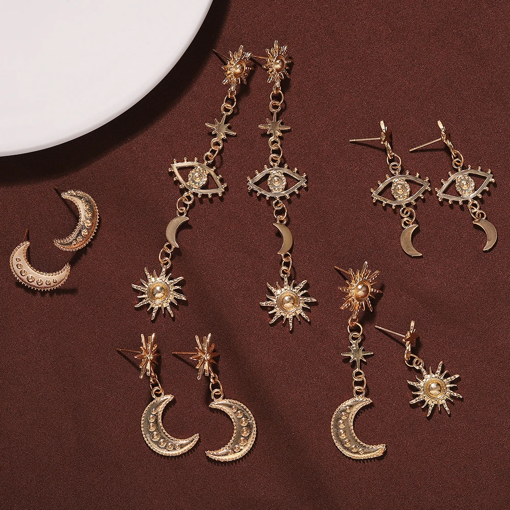 2020 BA женские серьги набор различных форм богемных простых модных сережек для