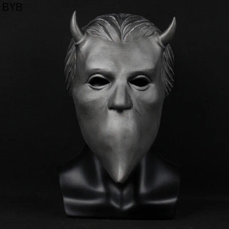 Маска Из Латекса Ghost Nameless Ghouls для Хэллоуина карнавальный костюм B.C вечерние