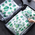 Дорожные сумки с принтом листьев, органайзер для обуви и одежды s, нижнего белья, органайзер для шкафа, гардероба, сумки для обуви и одежды