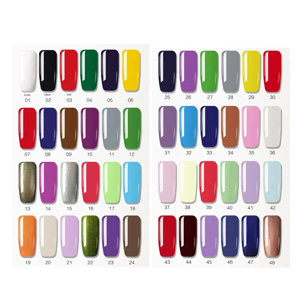 

10 мл УФ-гель для ногтей долговечный 10 мл чистый черный Гель-лак для ногтей Гель-лак