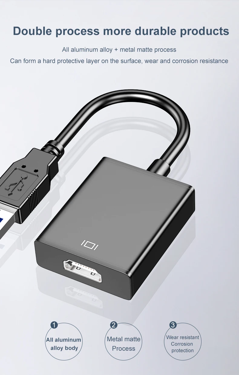 USB 3, 0  -  HDMI, 1080p, 60 , HD, 5 /  Windows 7/8/10